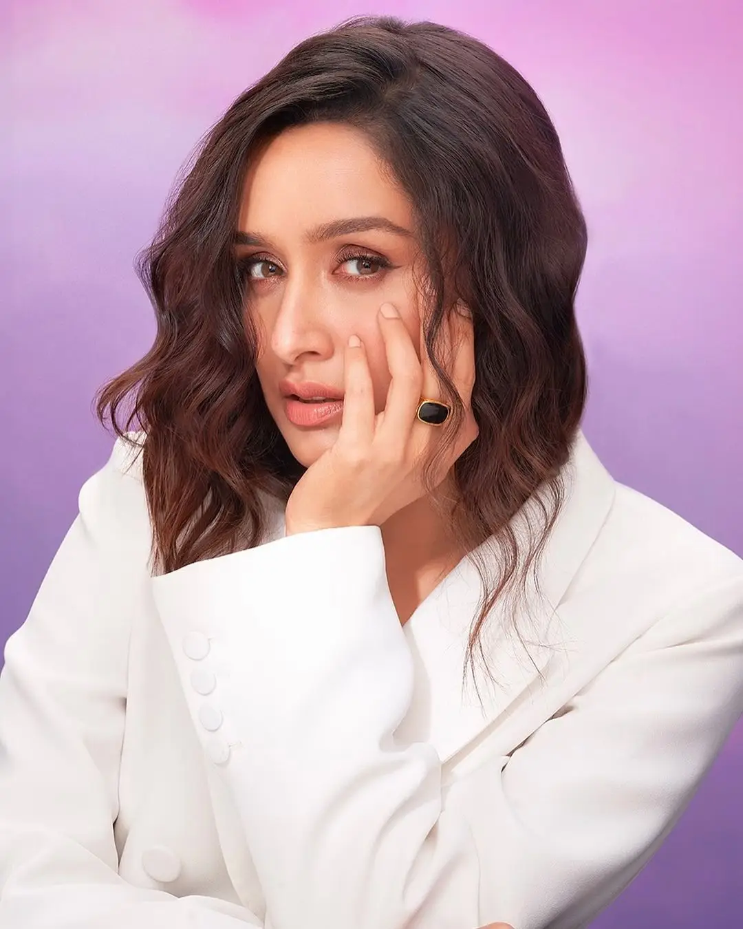 SHRADDHA KAPOOR STILLS IN WHITE TOP